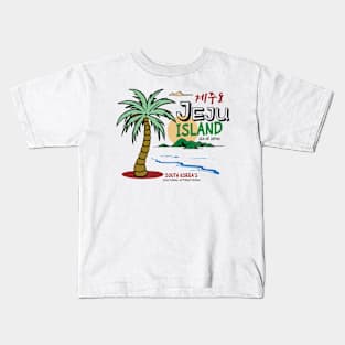 Jeju Island South Korea Kids T-Shirt